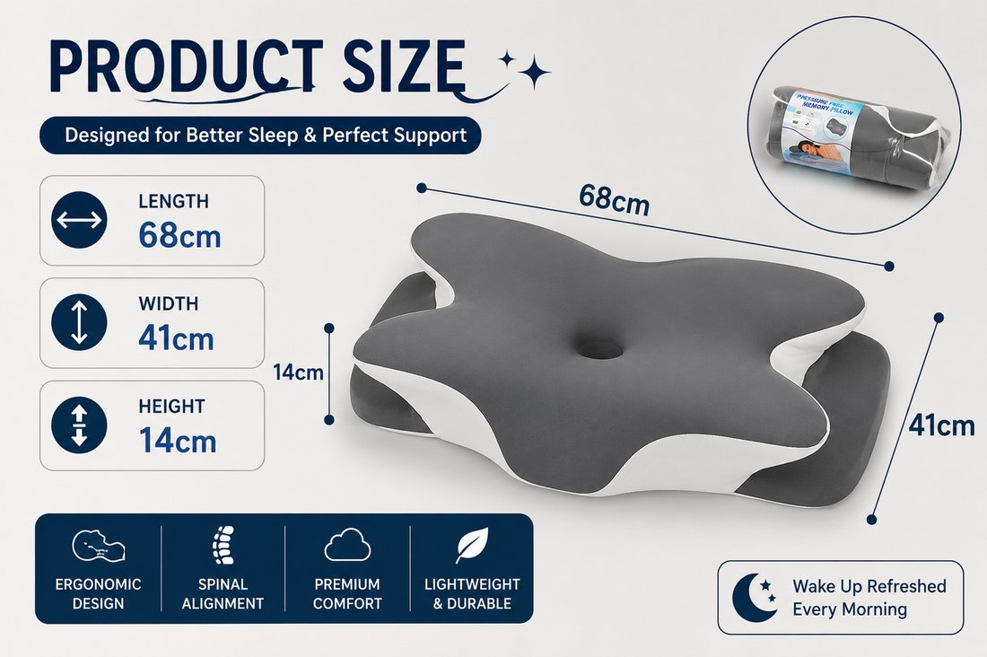 30% Off Butterfly-Shaped Ergonomic Support Pillow - Feel Fully Rested