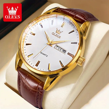 ⌚ OLEVS Business Quartz Watch | ساعة OLEVS الكلاسيكية للرجال