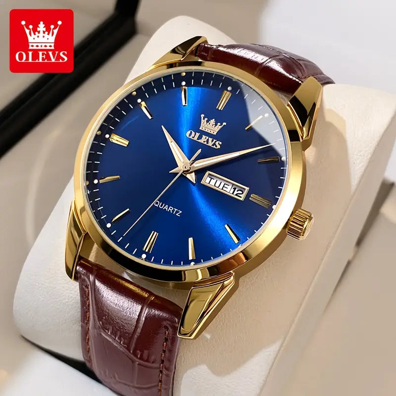 ⌚ OLEVS Business Quartz Watch | ساعة OLEVS الكلاسيكية للرجال