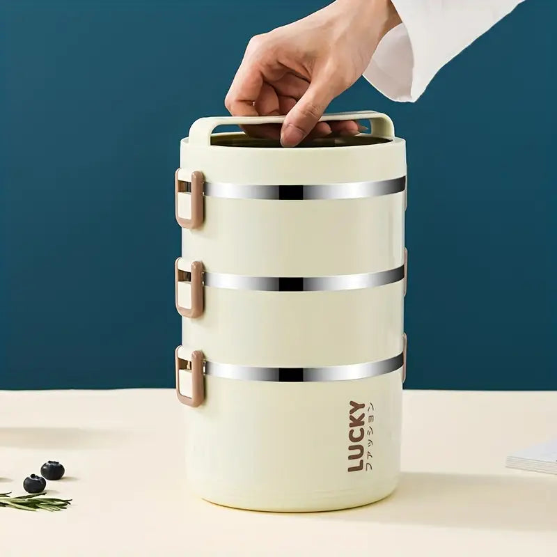 🍱 Premium Insulated Lunch Box &amp; Bag Set | طقم علبة طعام حرارية مع حقيبة